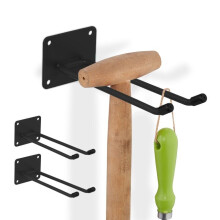 Halter für Weiße Ware aus schwarzem Stahl - 3 Stk