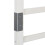 Planter box with trellis wall in white 7