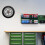 Tire holder for wall mounting in a set of 4 5