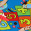 Trampoline with animals for children 5