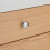 White bedside table with 2 drawers 8