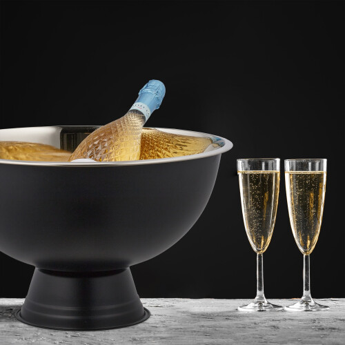 Champagnerkühler aus Edelstahl 1