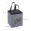 Bottle bag in felt for 9 wine bottles 4