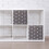 Graue Aufbewahrungsbox 2er Set 2