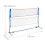 Badminton net with adjustable height 4