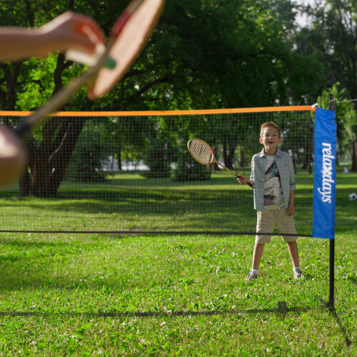 Badminton net with adjustable height 2