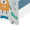 Cot small monsters with shelf 7