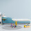Cot small monsters with shelf 2