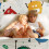 Cot small monsters with shelf 5