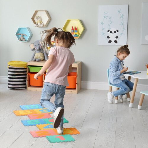 Puzzlematte mit Zahlen 2