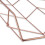 2er-Set Buchstabenkörbe Roségold 6