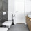 WC-Stuhl schwarz 5