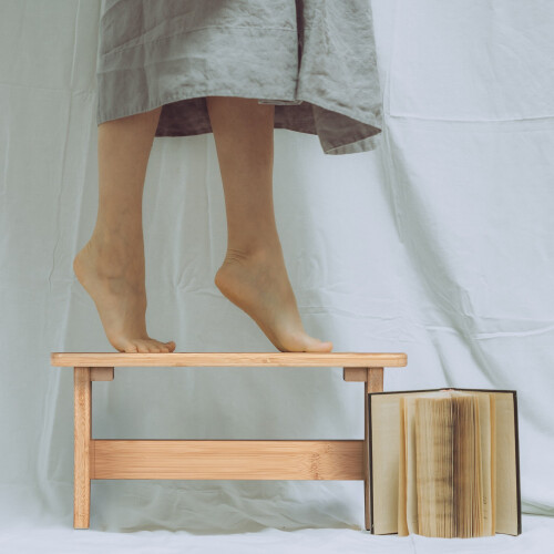 Hocker aus Bambus 2