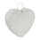 White heart shaped pinata 1