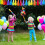 Pinata donkey colorful 3