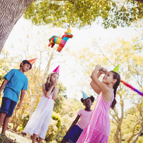Pinata donkey colorful 1