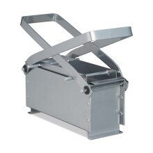 Brikettpresse für silberfarbenes Papier