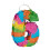 Mini Pinata Number 6 1