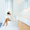 Schmaler Toilettenschrank mit 2 Ablagen 3