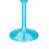 Set de 12 pahare de vin din plastic turcoaz 7