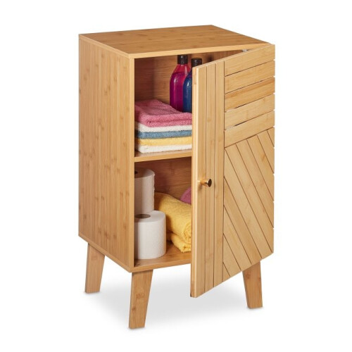 Badezimmerschrank aus Bambus