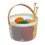 Round wire basket with handle 1