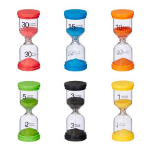Set mit 6 Sanduhren für Kinder