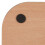 Quadratischer Küchenrollenhalter aus Holz 9