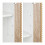 Badezimmerschrank mit Rattantür 7