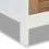 Badezimmerschrank mit Rattantür 9