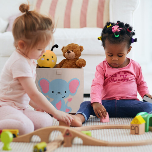 Aufbewahrungsbox mit Elefantenmotiv 2