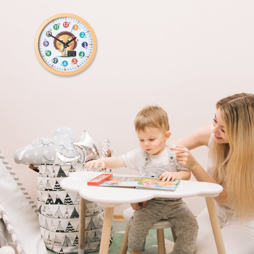 Wanduhr für Kinder "Löwe 2