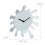 Weiße Wanduhr Color Blob 4
