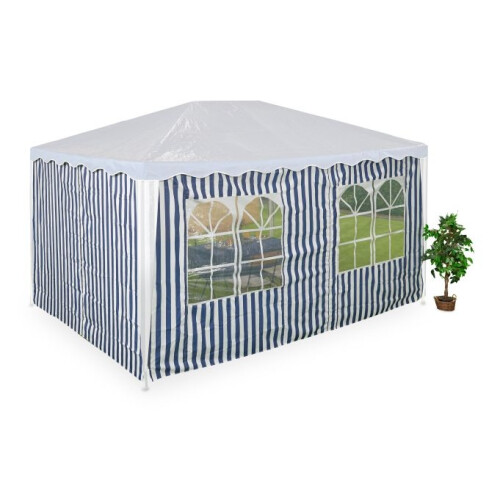 Pavilion Gestreifte Seitenteile - 2er-Set