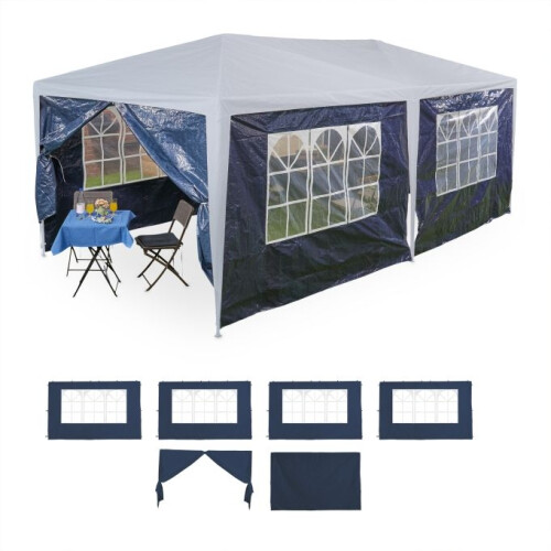 Seitenteile Blue Pavilion - 6er-Set