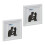 Bilderrahmen 25x25 cm 2er Set 1