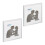 Bilderrahmen 38,5 x 38,5 cm 2er Set 1