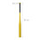 Baseball bat in golden aluminum 4
