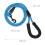 Correa acolchada para perro azul 150 cm 4