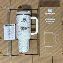 (fluid grey) Stanley Quencher H2.0 FlowState Tumbler 40oz Cup 1.2L