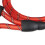 Correa acolchada para perro roja 150 cm 8