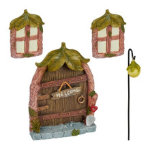 Feentür-Set „Blätterdecke“