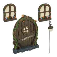Willkommen" Feentür-Set