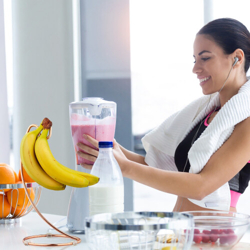 Bananenhalter in Kupferfarben 2