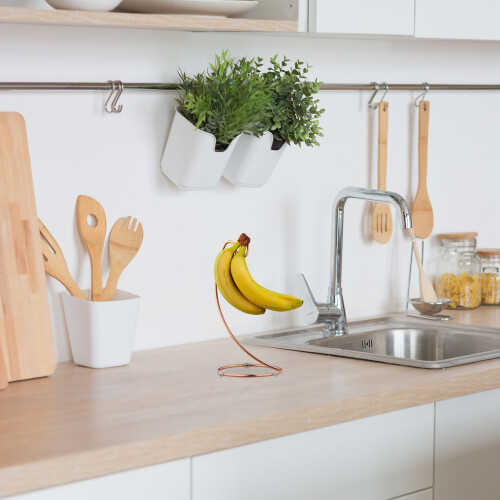 Bananenhalter in Kupferfarben 1