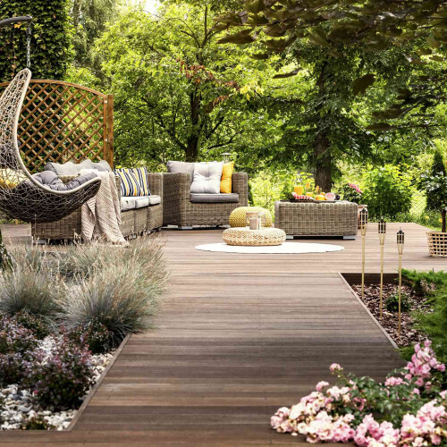 10er Set Gartenfackeln Bambus 80 cm 2