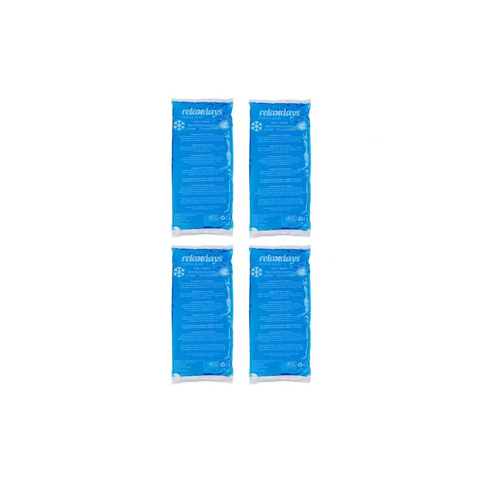 B2x Cooling Lamps Rectangular Set Of 4 Blue