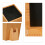 Unmontierter Messerblock aus Bambus 7