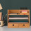 Organização de mesa com 2 gavetas 2