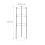 Kletterpflanze 60 cm 4er Set 4